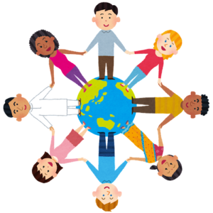 世界中、外国人、overseas