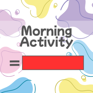 How to say “morning activity(self-improvement routine)” in Japanese?